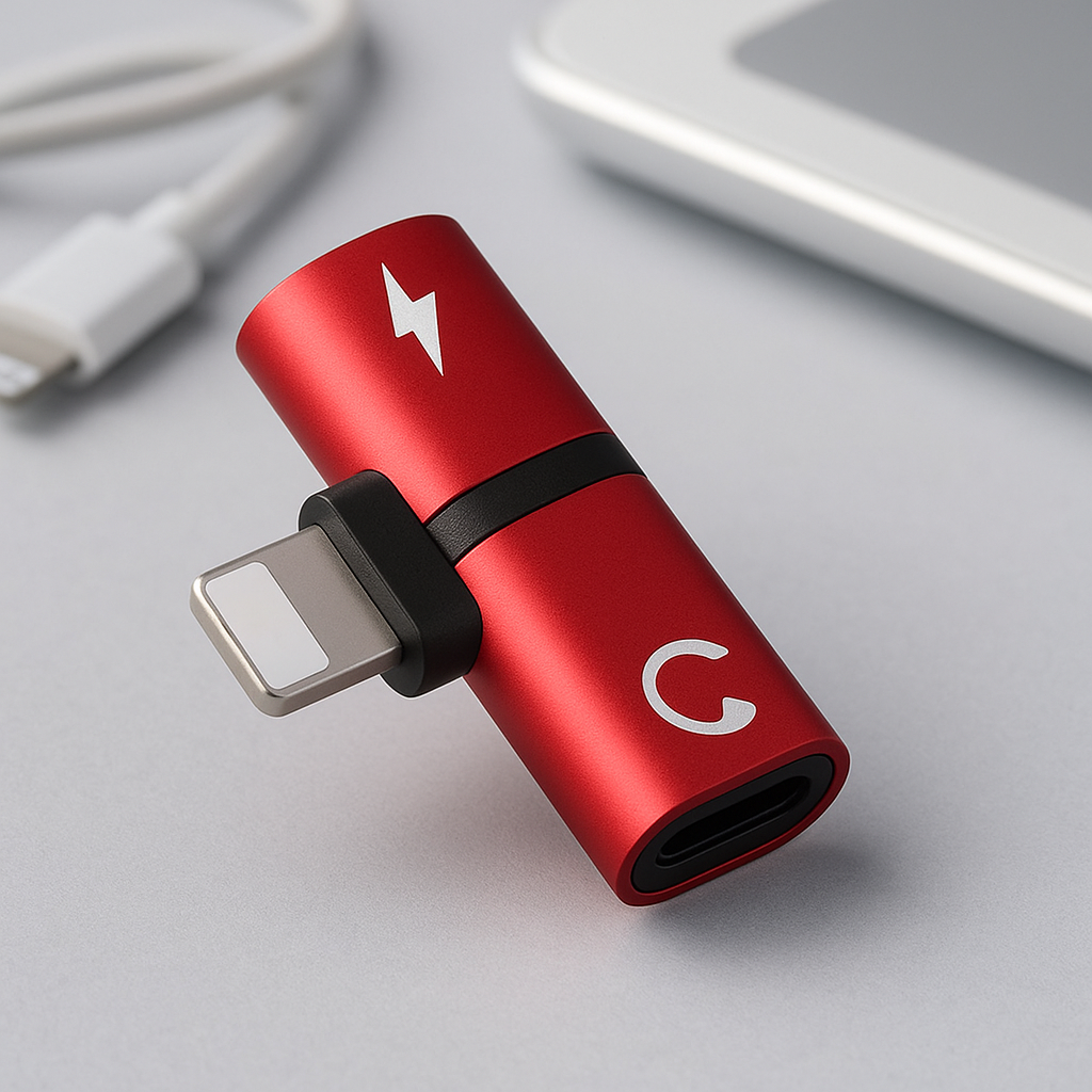 2-in-1 Audio &amp; Charging Adapter