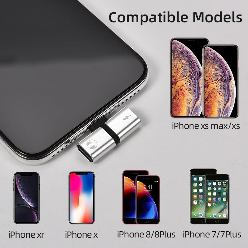 2-in-1 Audio &amp; Charging Adapter